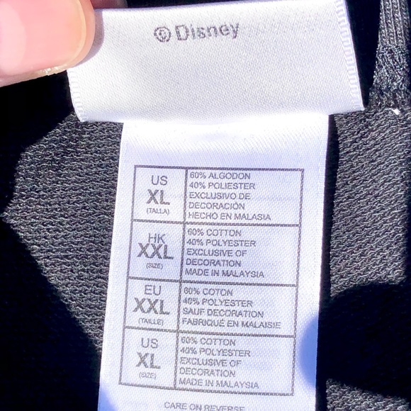 Disneyland Shorts Size Extra Large Black And White - Picture 9 of 15